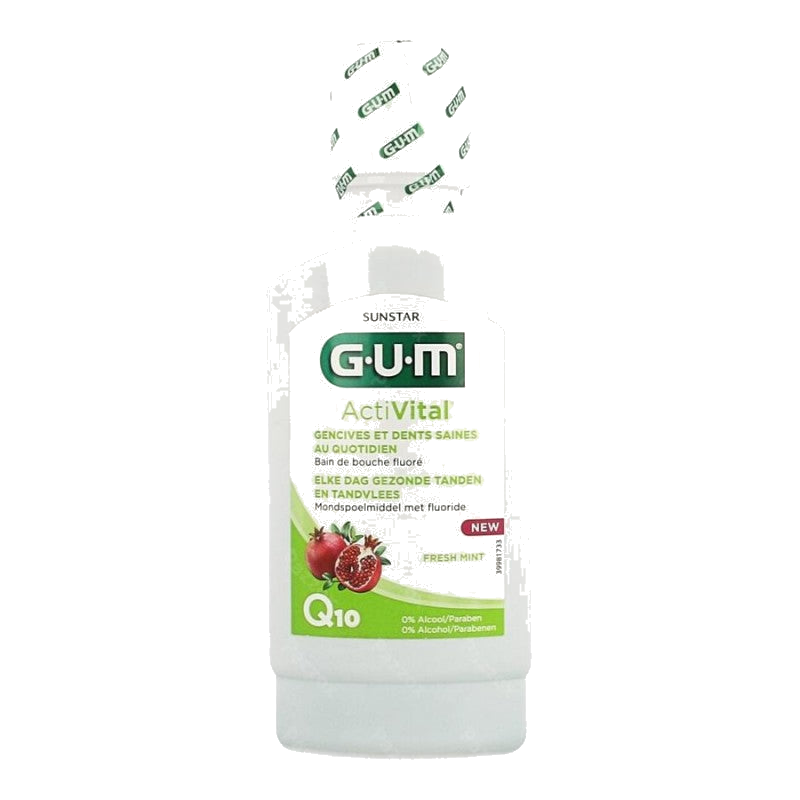 Gum Activital Q10 Bain de Bouche 300 ml — GUM