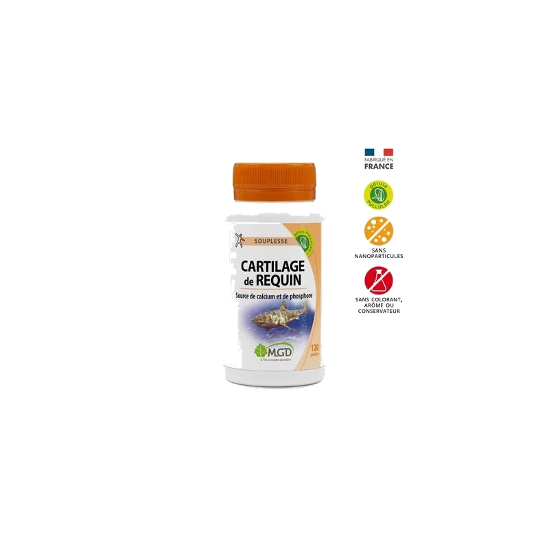 Mgd Cartilage de Requin Boite 120 Gélules — MGD