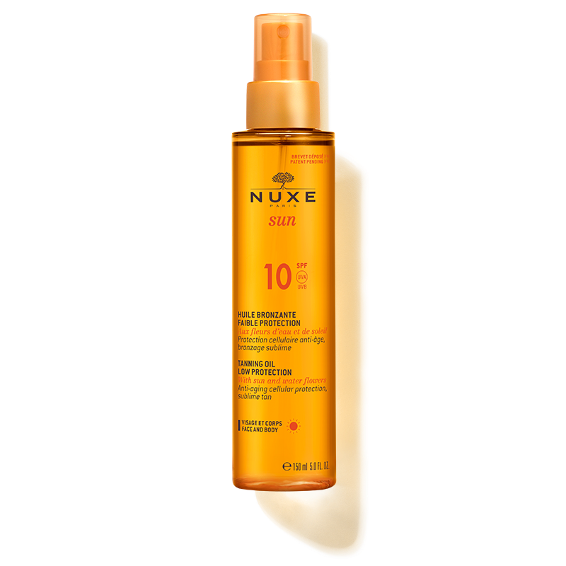 Nuxe Sun Huile Bronzante Faible Protection 150 ml SPF 10 — NUXE