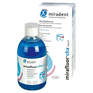 Miradent Mirafluor Chx Bain de Bouche 500 ml
