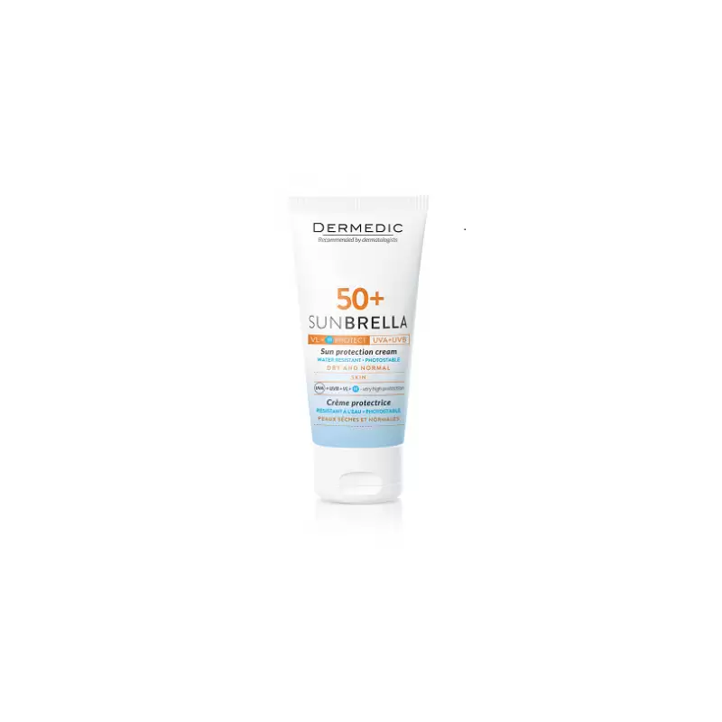 Dermedic Sunbrella Crème Solaire Peaux Sèches et Normales SPF 50+ 50 — DERMEDIC