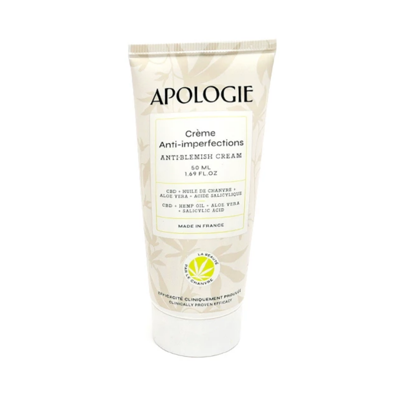 Apologie Crème anti Imperfections au Cbd 50ml — Apologie