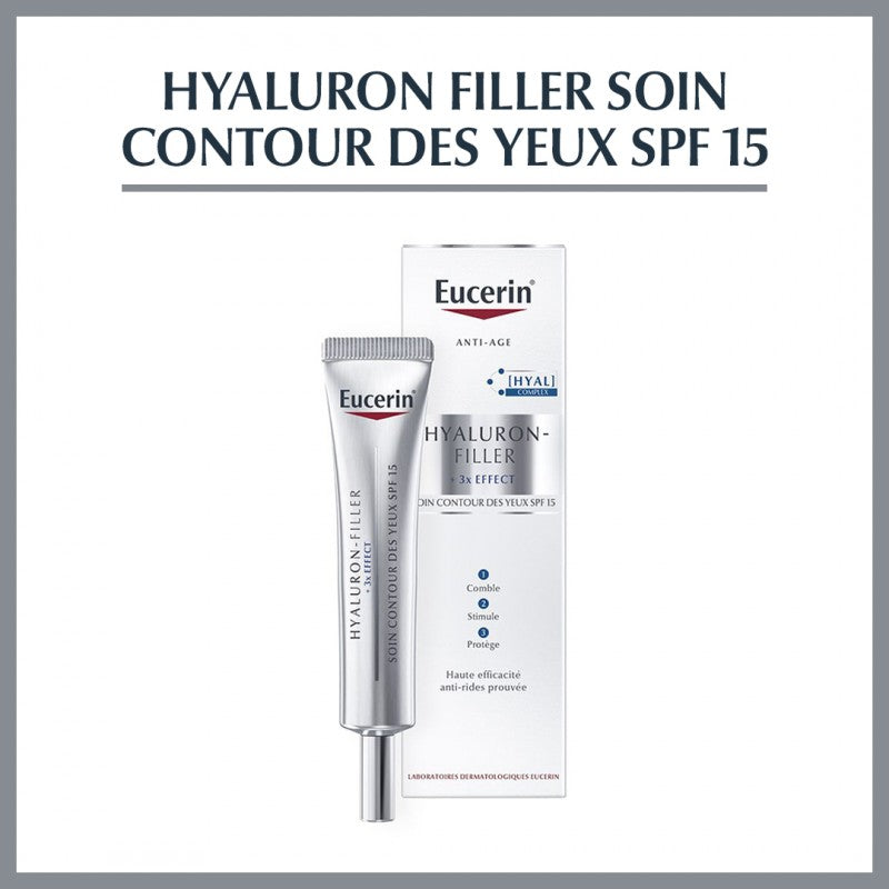 Eucerin Hyaluron Filler Yeux SPF15 — EUCERIN