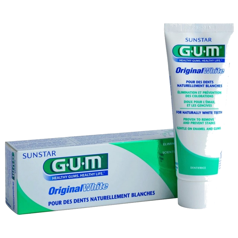 Gum Original White Dentifrice 75 ml — GUM