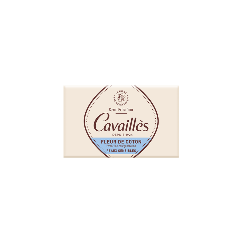Roge Cavailles Fleur de Coton Savon Surgras Extra Doux 250g — ROGE CAVAILLES