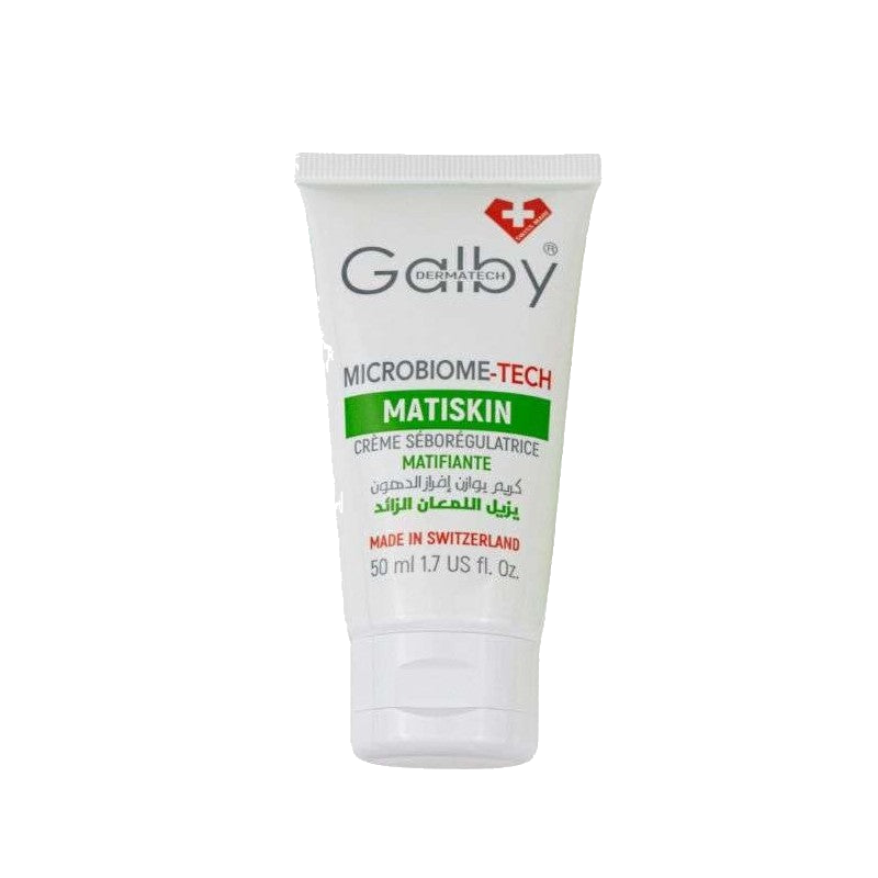 Galby Matiskin Microbiome Tech Creme Matifiante Seboregulatrice 50 ml — Galby