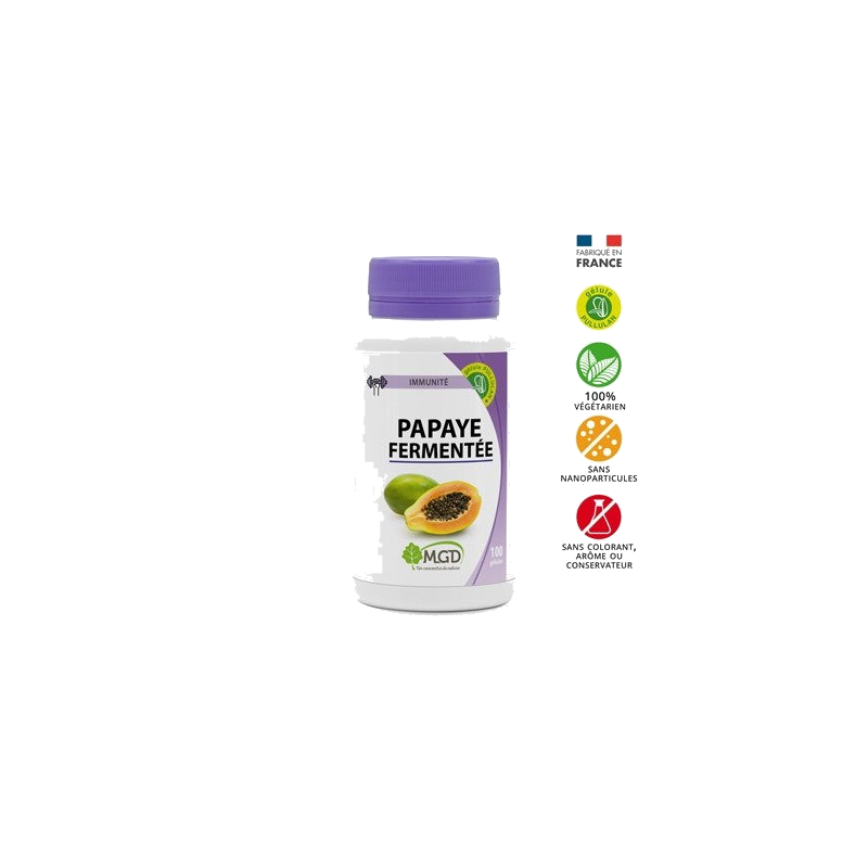 Mgd Papaye Fermentée Boite 60 Gélules — MGD
