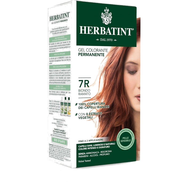 Herbatint Gel Colorant Permanent Blond Cuivre N7r — HERBATINT
