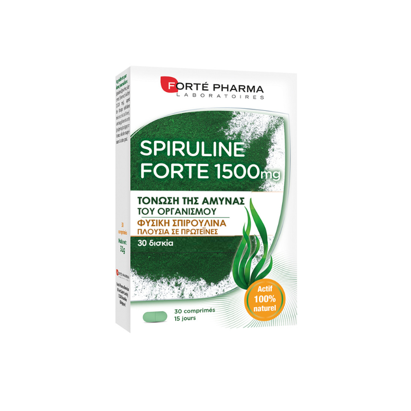 Forte Pharma Spiruline Fort 1500 mg 30 Comprimes — FORTÉ PHARMA