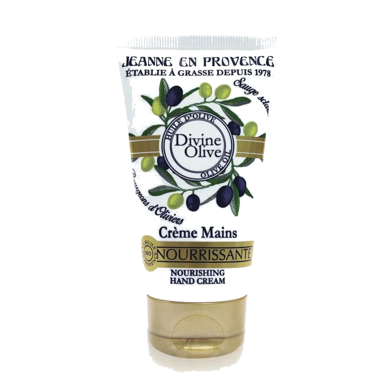 Jeanne en Provence Divine Olive Hand Cream Creme Mains 75ml — JEANNE