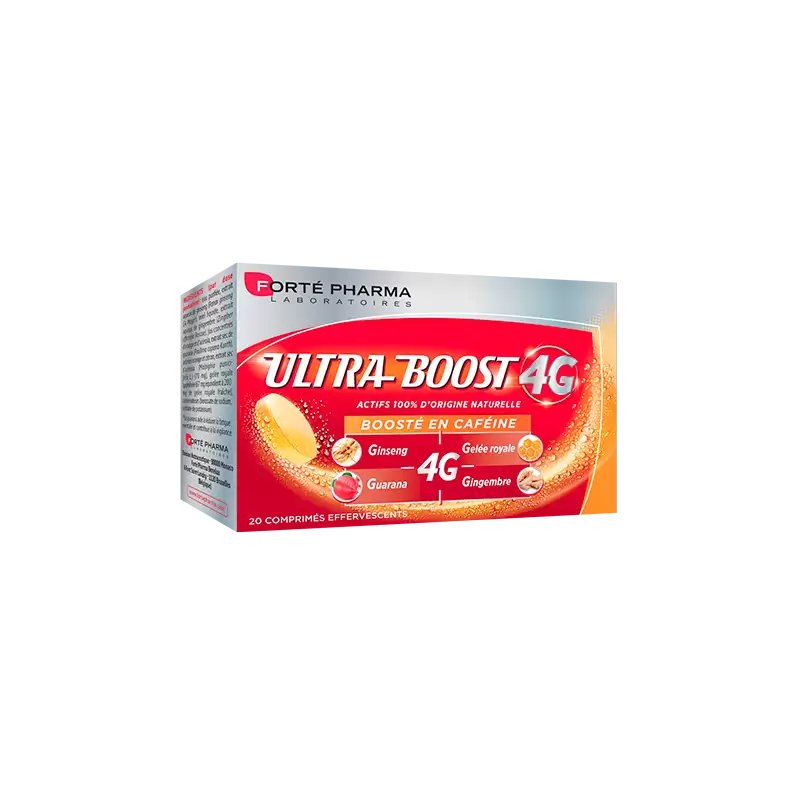 Forté Pharma Vitalité 4g Ultra Boost 20 Comprimés Efferv — FORTÉ PHARMA