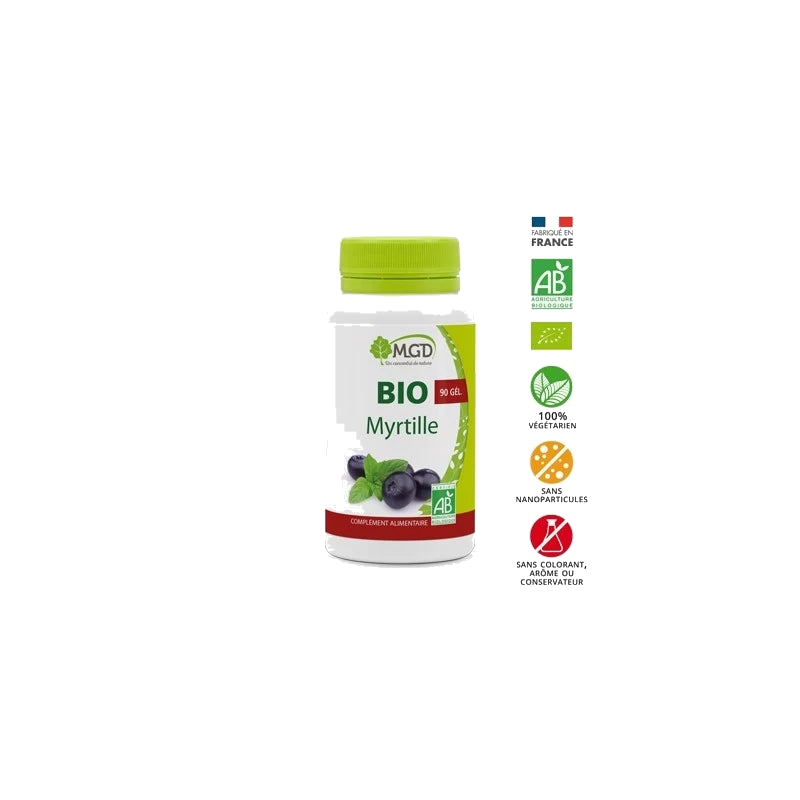 Mgd Bio Myrtille Boite 90 Gélules — MGD