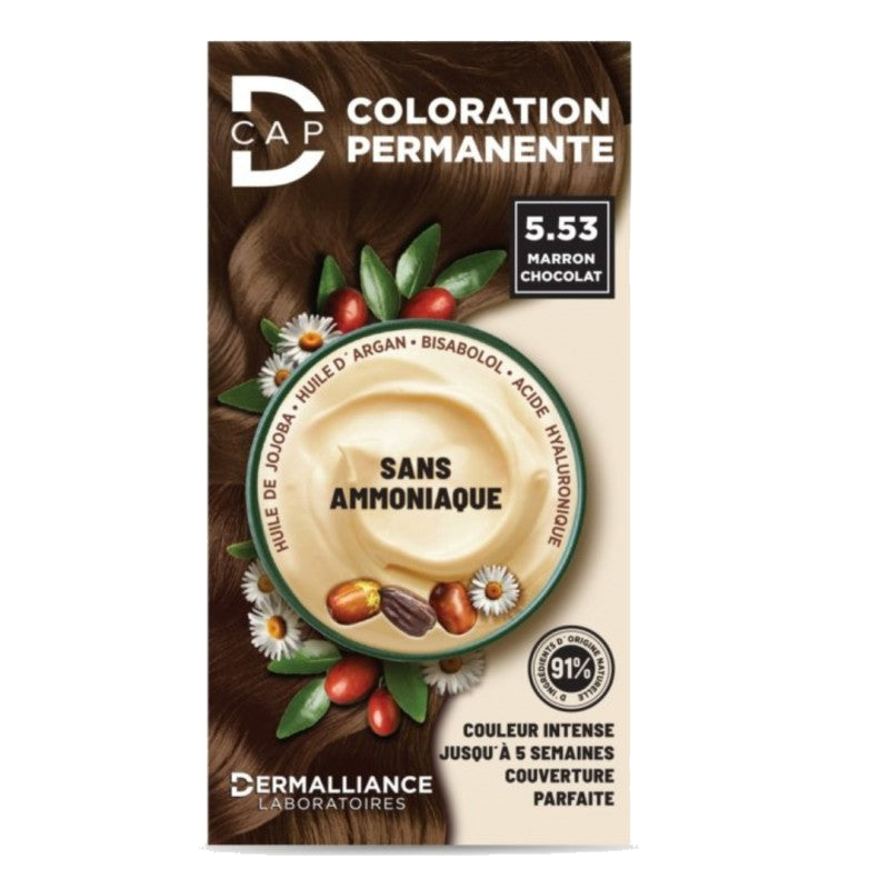 D-Cap Coloration Permanente N5.53 Marron Chocolat — D-CAP
