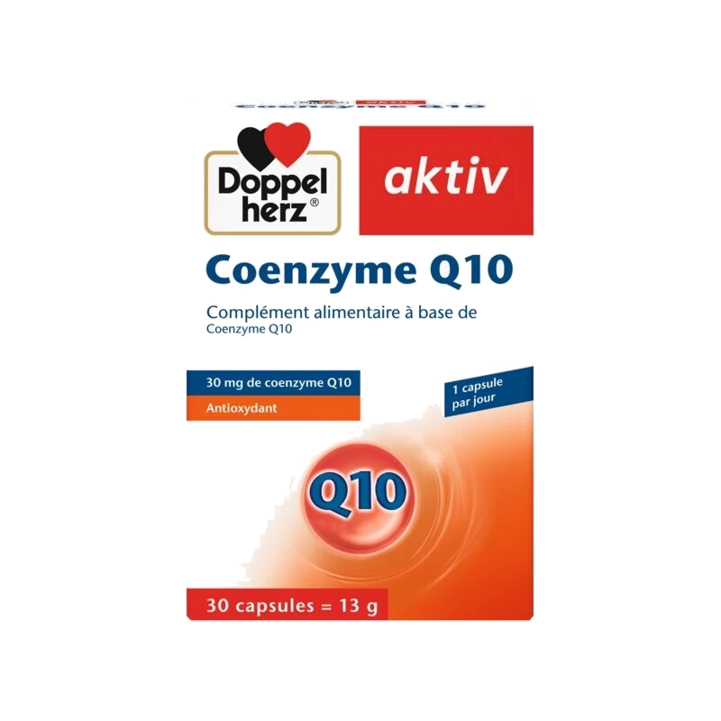 Doppel Herz Aktiv Coenzyme Q10 30 Capsules — visuel 2