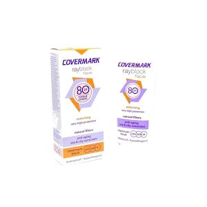 Covermark Rayblock Face Plus SPF80+ 2 en 1 Light Beige