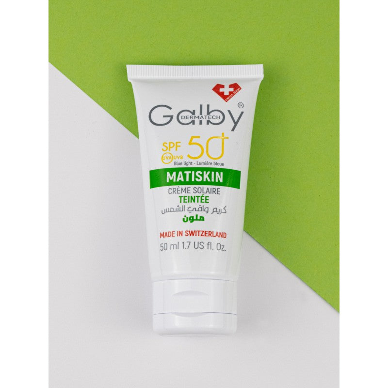 Galby Matiskin Ecran SPF50+ Teintee 50ml — Galby