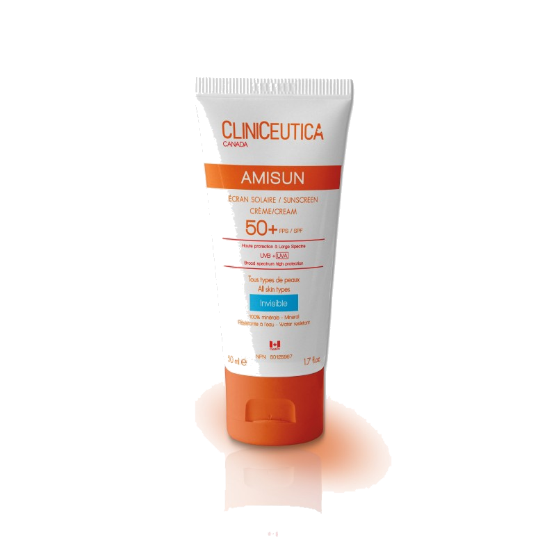 Cliniceutica Amisun Écran Solaire Invisible SPF 50+ 50ml — CLINICEUTICA