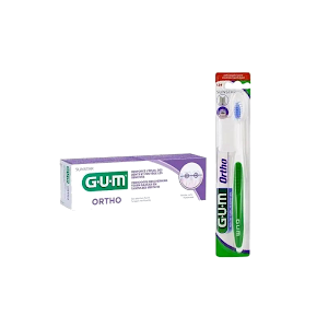 Gum Pack Dentifrice Ortho 75ml + Brosse A Dents