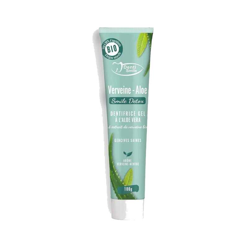 Denti Smile Gel Verveine Aloe Dentifrice Smile Detox 100g — DENTI SMILE