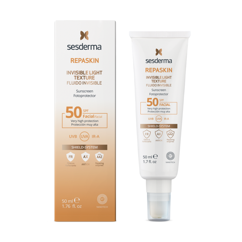 Sesderma Repaskin Silk Touch Texture Soyeuse Invisible SPF 50 — SESDERMA