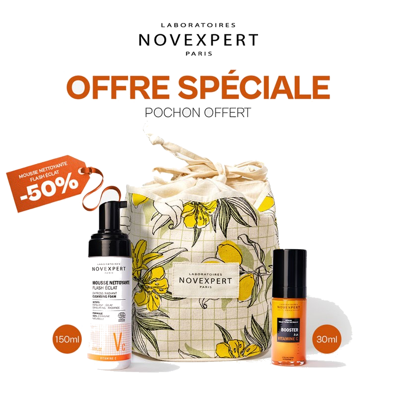 Novexpert Trousse Sérum Booster A la Vitamine C 30 ml + Mousse — NOVEXPERT