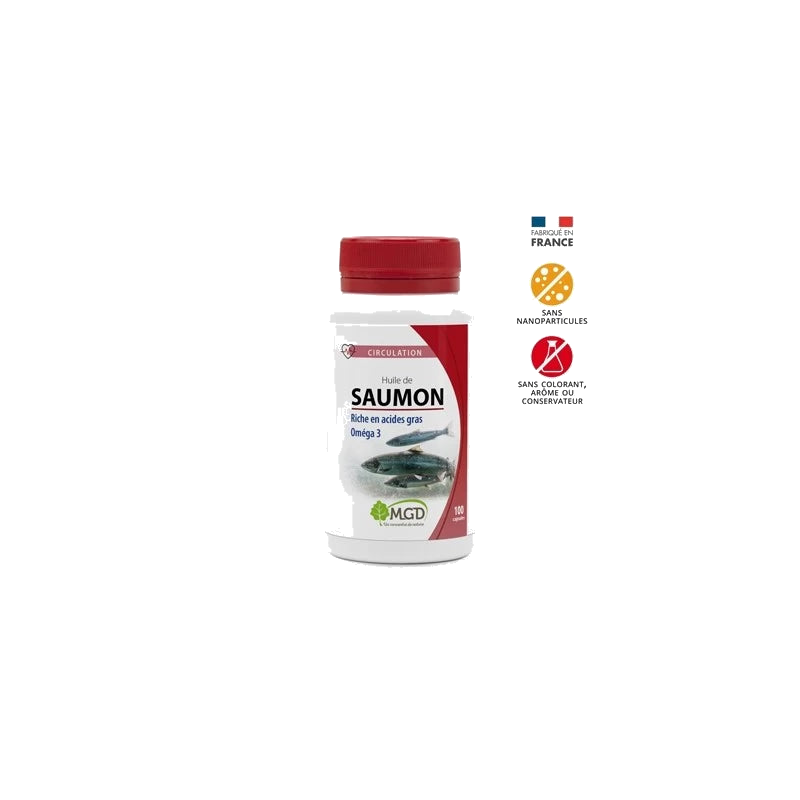 Mgd Huile de Saumon Boite 100 Capsules — MGD