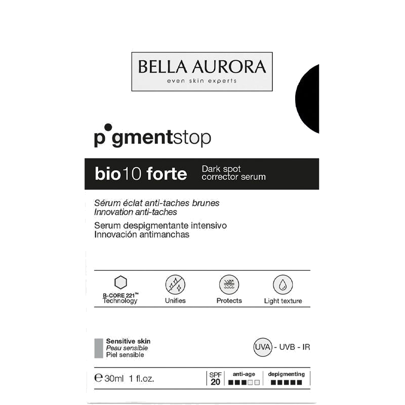 Bella Aurora Pigmentstop Bio 10 Forte Sérum anti Tâches Peau — BELLA AURORA